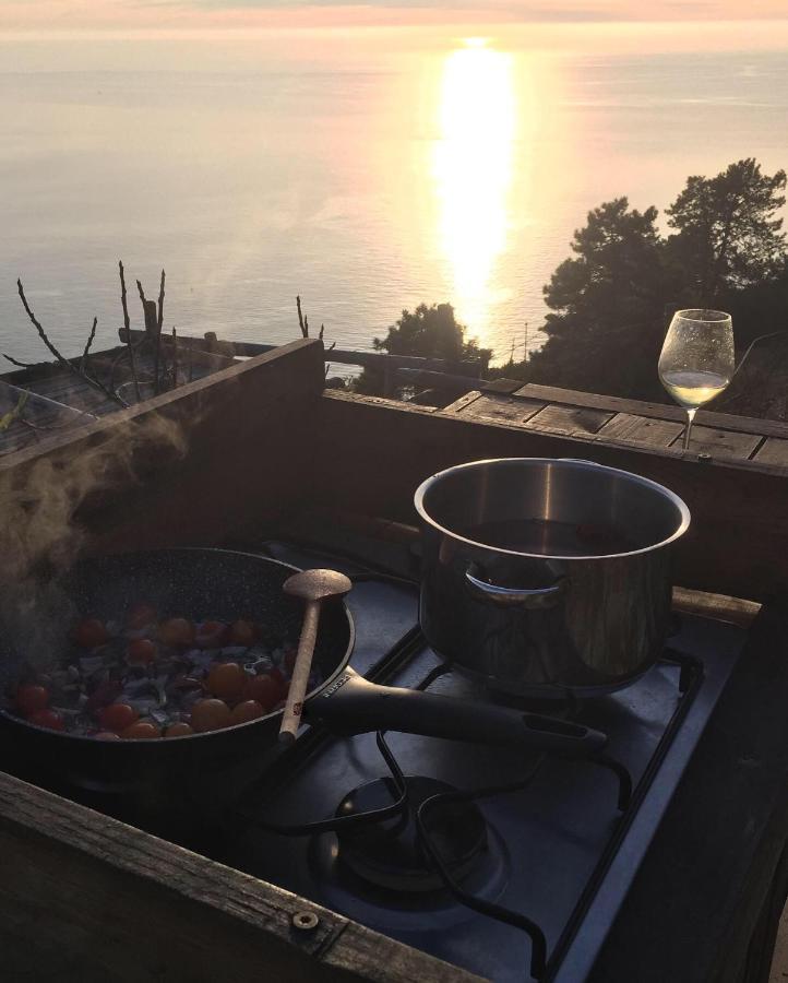 Refuge Uwabio Organic Vineyard Cinqueterre Villa Рио Маджоре Екстериор снимка