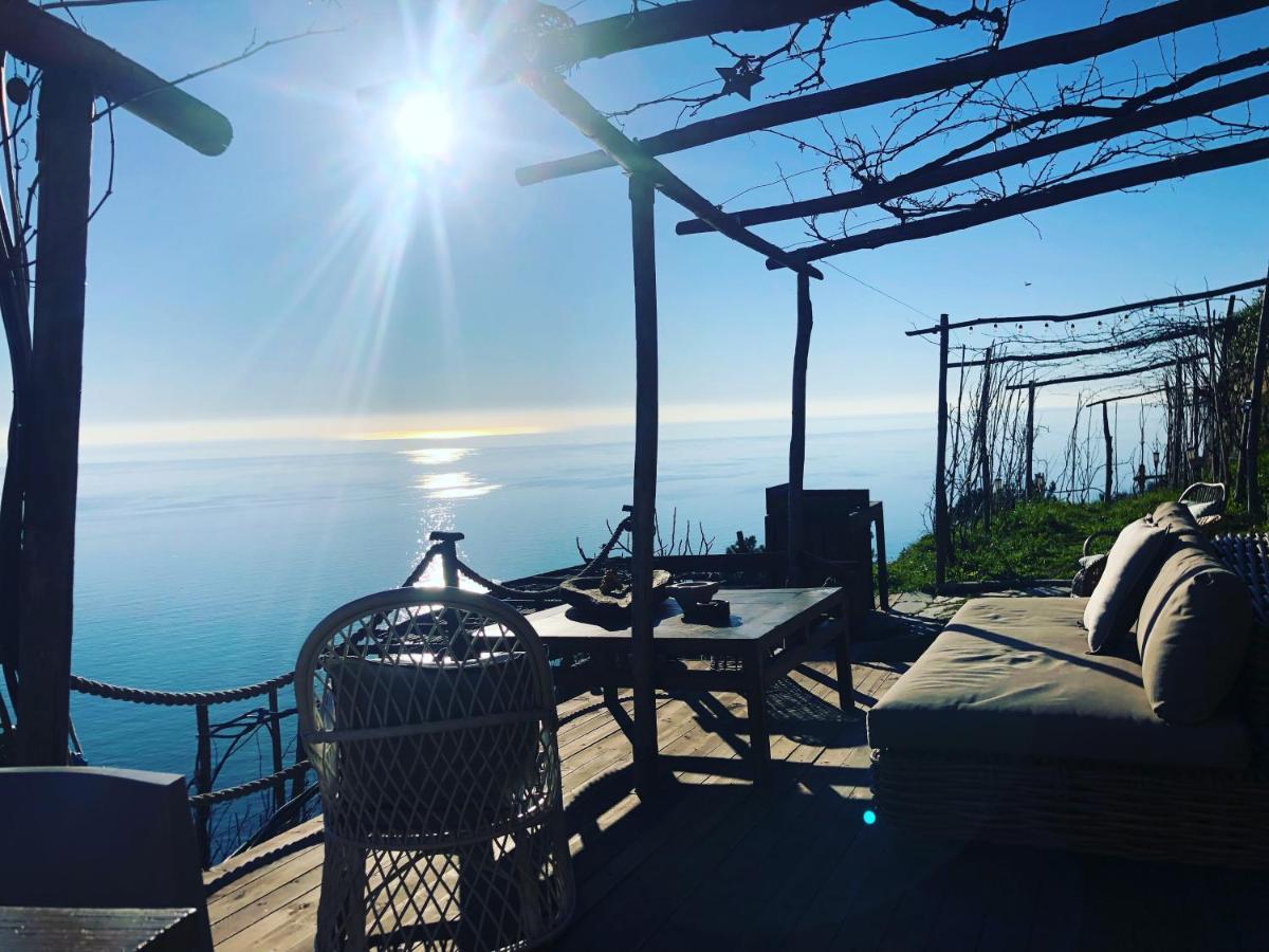 Refuge Uwabio Organic Vineyard Cinqueterre Villa Рио Маджоре Екстериор снимка