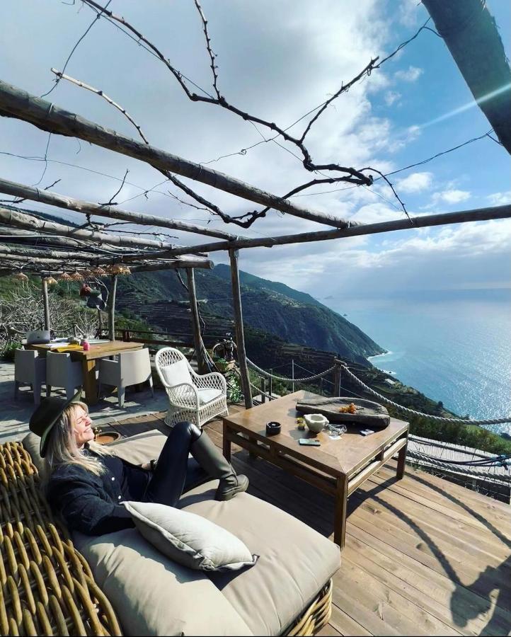 Refuge Uwabio Organic Vineyard Cinqueterre Villa Рио Маджоре Екстериор снимка