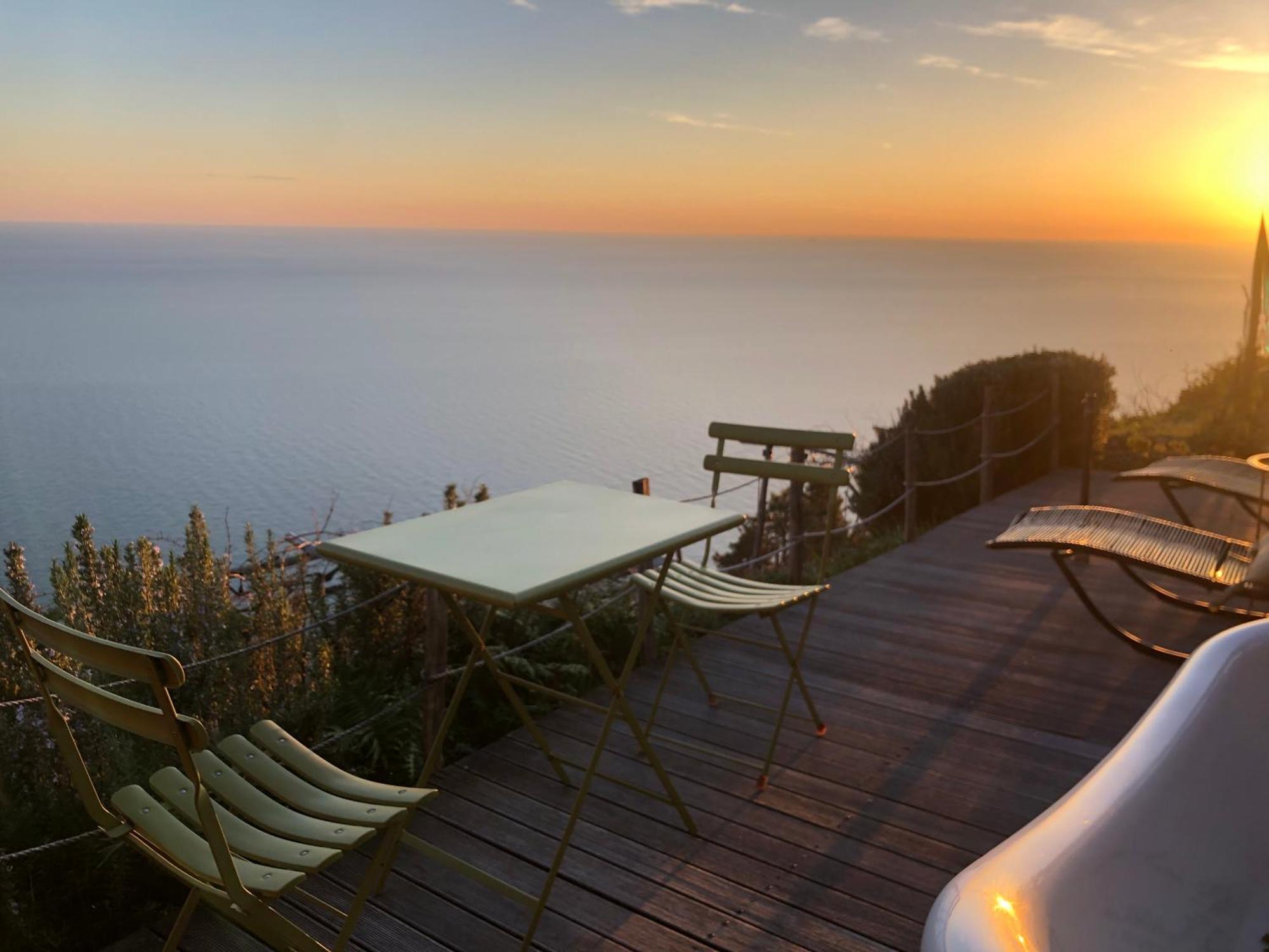 Refuge Uwabio Organic Vineyard Cinqueterre Villa Рио Маджоре Екстериор снимка